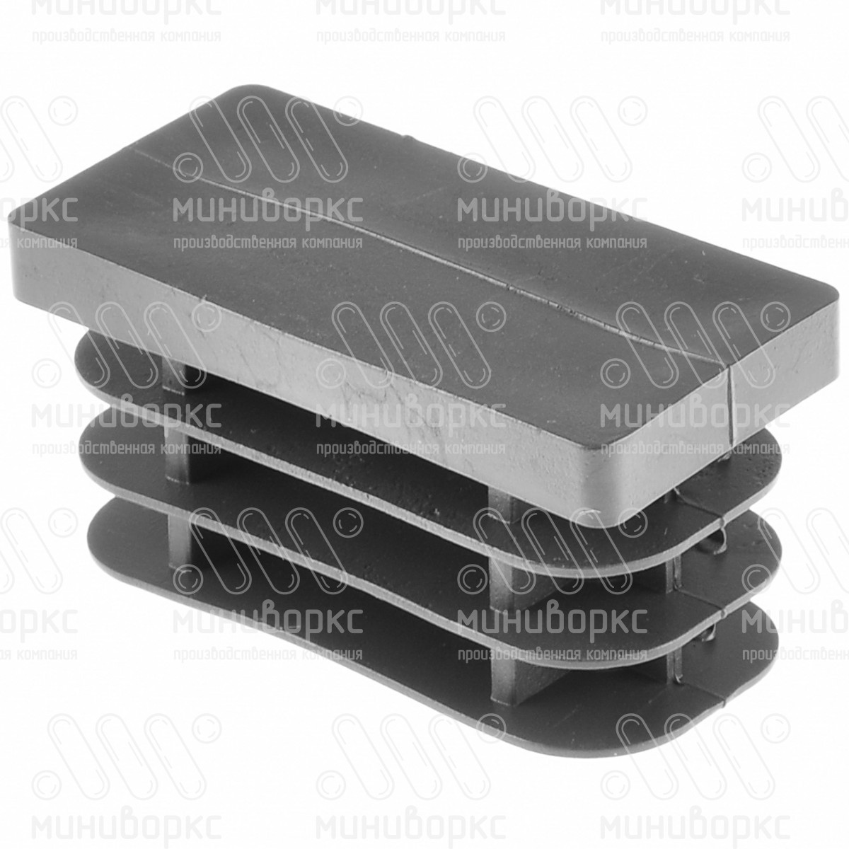 Заглушки для прямоугольной трубы 50x25 – 110411602N | картинка 1
