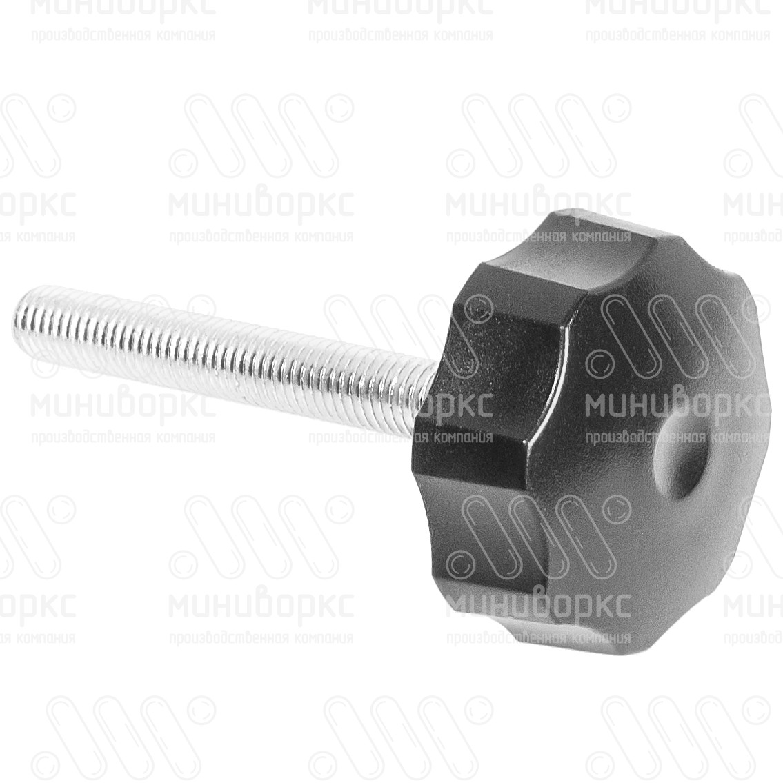 Фиксатор пластиковый с рукояткой m10x110 50 – Ф50М10-110ЧС | картинка 3