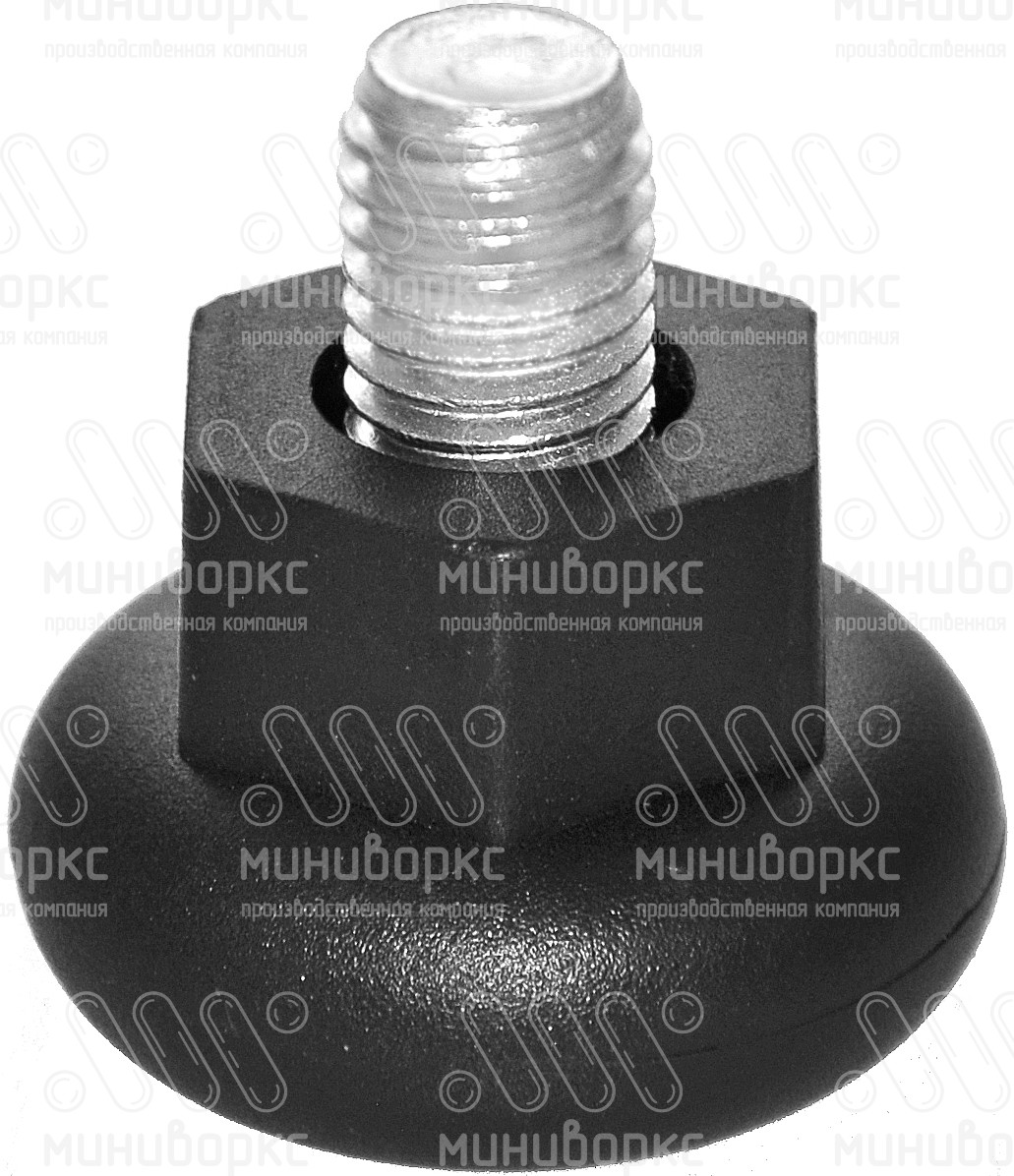 Опора резьбовая  m8x15 38 – 38М8-15ЧН | картинка 1