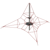Канатные конструкции Пирамиды – P-2732-3w-Ral7016
