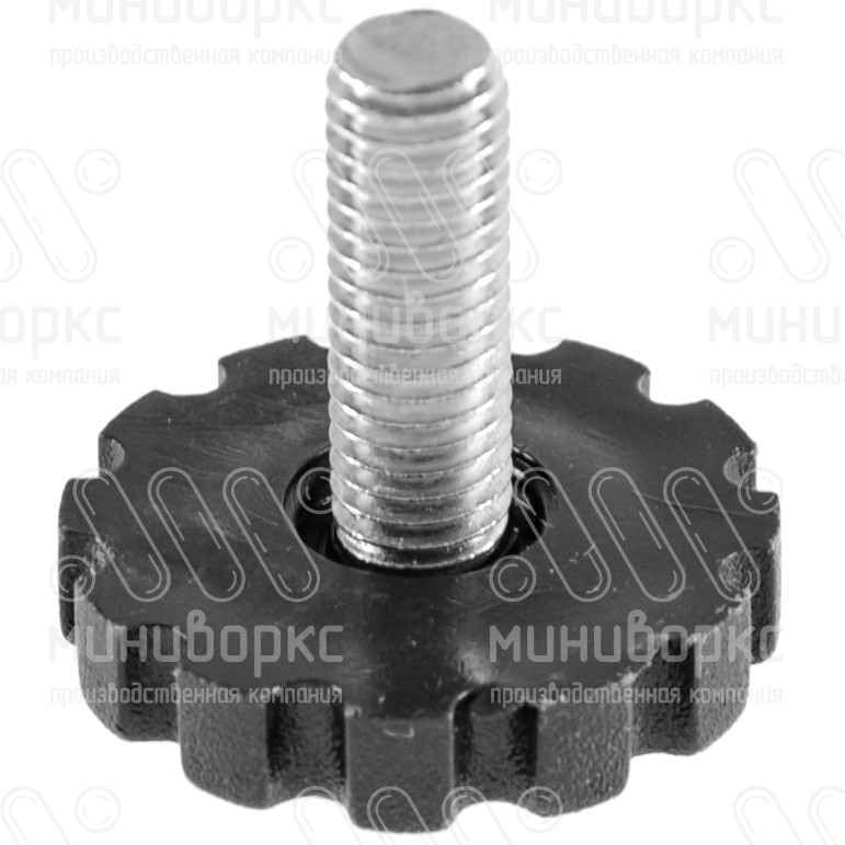 Опора резьбовая  m8x25 30 – 30М8-25ЧП | картинка 1