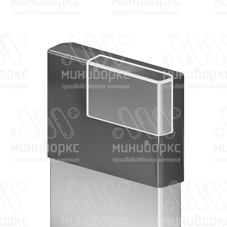 Заглушки для прямоугольной трубы 4x15 – CBPR15x4 | картинка 4