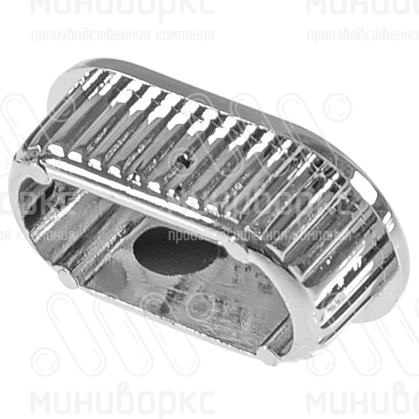 Заглушки для овальной труб 30x20 – 210513300C | картинка 2