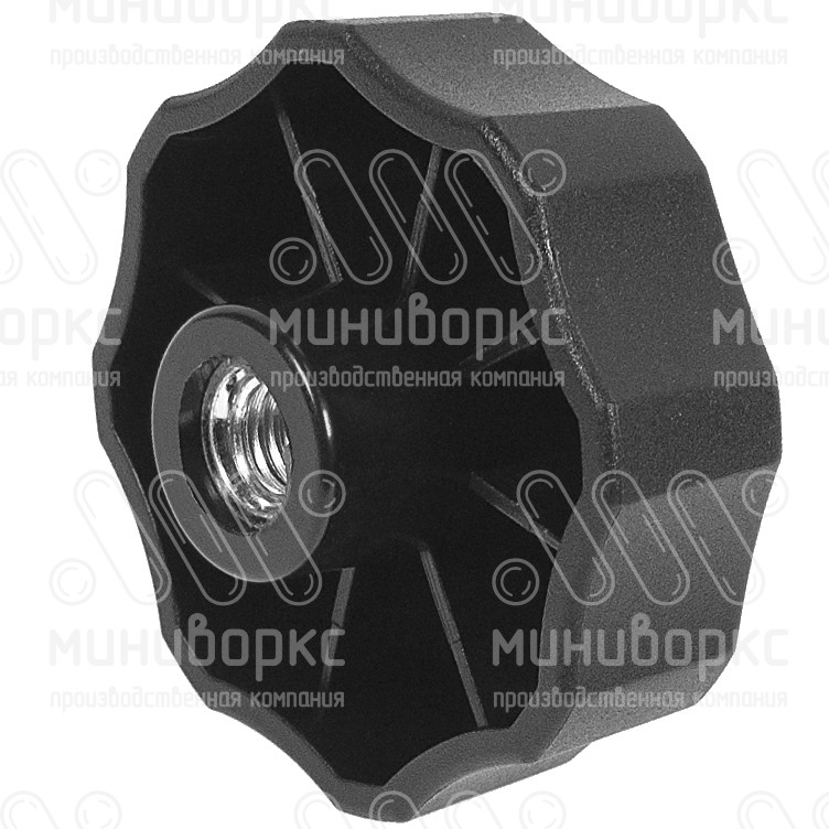Пластиковые фиксаторы с гайкой m10 50 – Б50М10ЧС | картинка 2