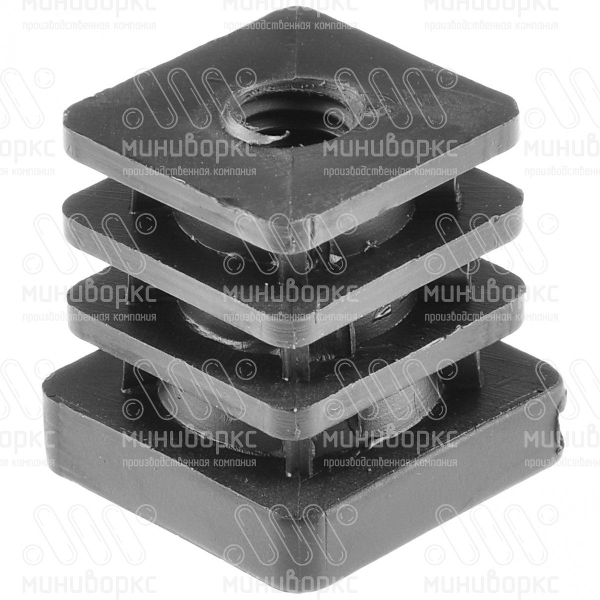 Квадратные заглушки для профильных труб 16x16 – 1103152021N | картинка 3