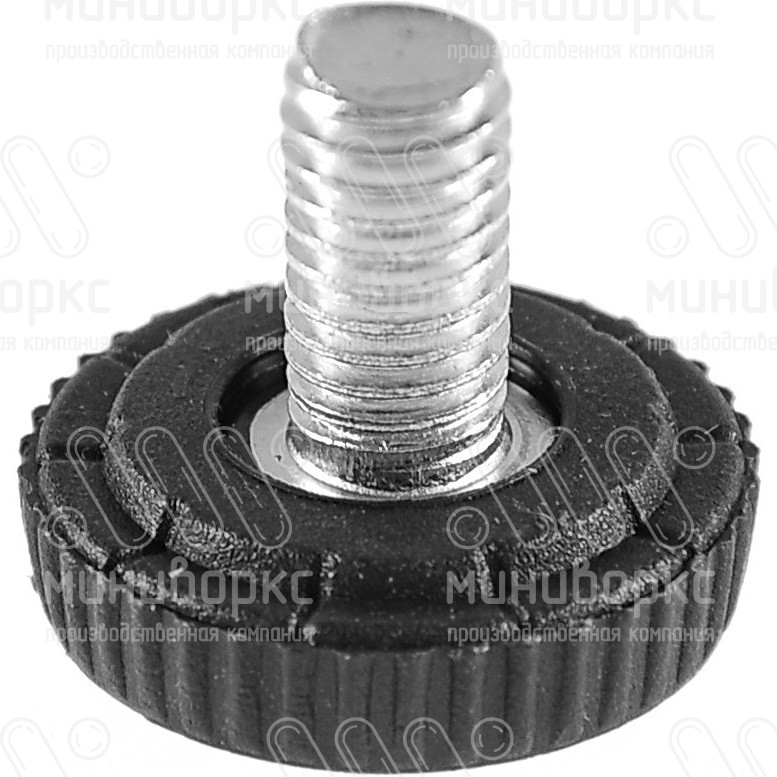Опора резьбовая  m8x10 25 – 25М8-10ЧС | картинка 1