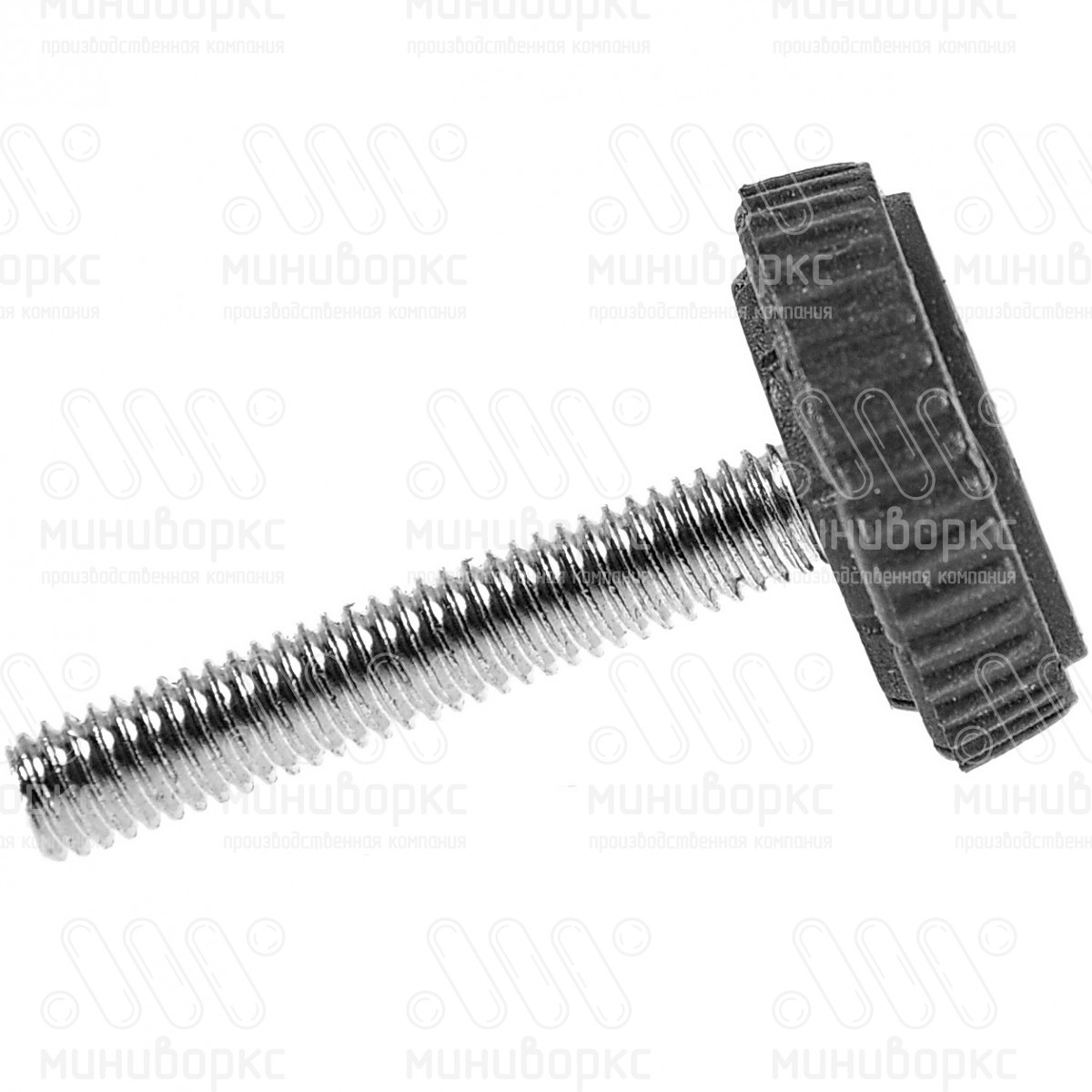 Опора резьбовая  m6x40 25 – 25М6-40ЧС | картинка 2