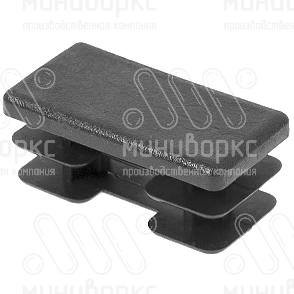 Заглушки для прямоугольной трубы 40x20 – 20-40ДСЕ | картинка 1