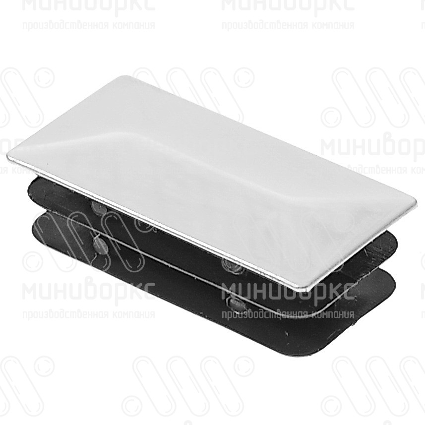 Заглушки для прямоугольной трубы 40x20 – 110426252C | картинка 1