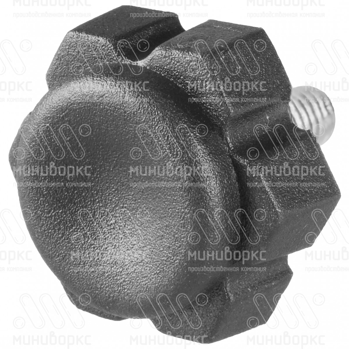 Опора резьбовая  m4x10 19 – 19М4-10ЧС | картинка 3