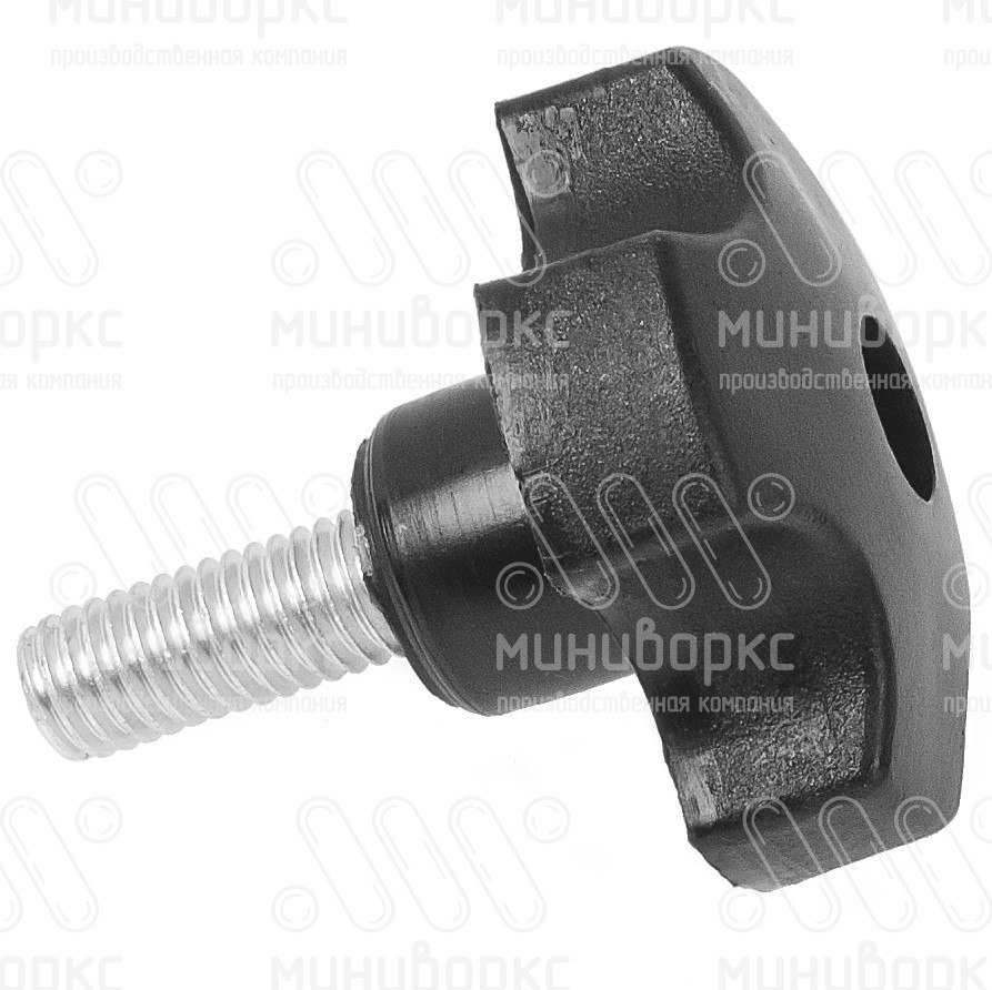 Фиксатор пластиковый с рукояткой m8x25 40 – Ф40М8-25ЧЕ | картинка 2