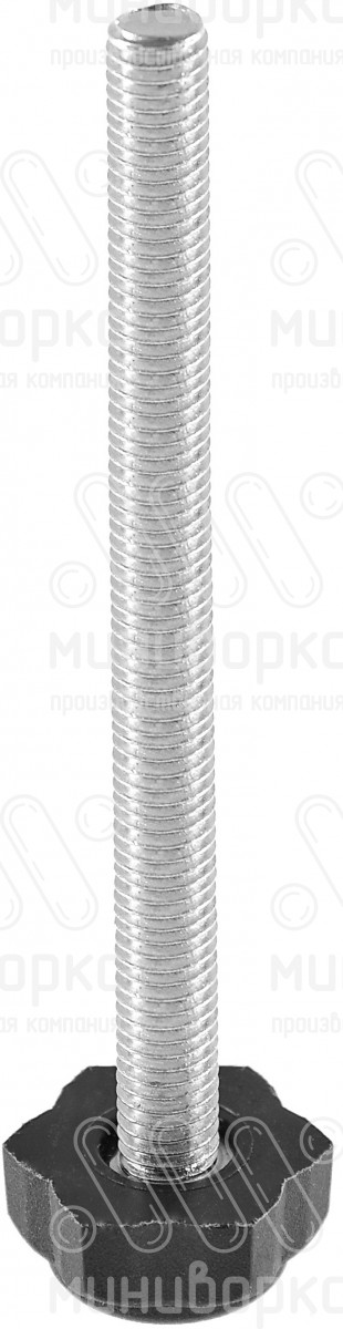 Опора резьбовая  m8x100 22 – 22М8-100ЧС | картинка 1