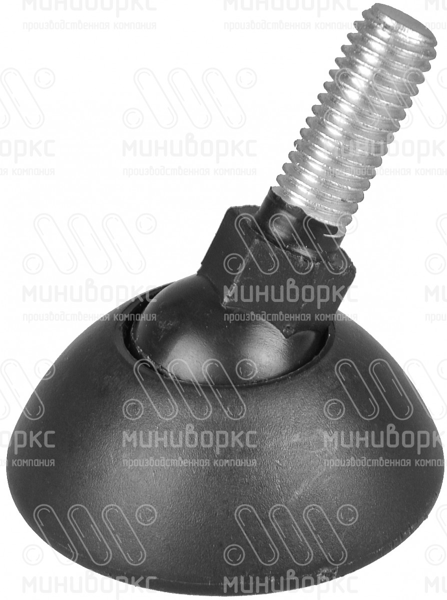 Опора резьбовая  m8x25 50 – 50М8-25ЧС | картинка 1