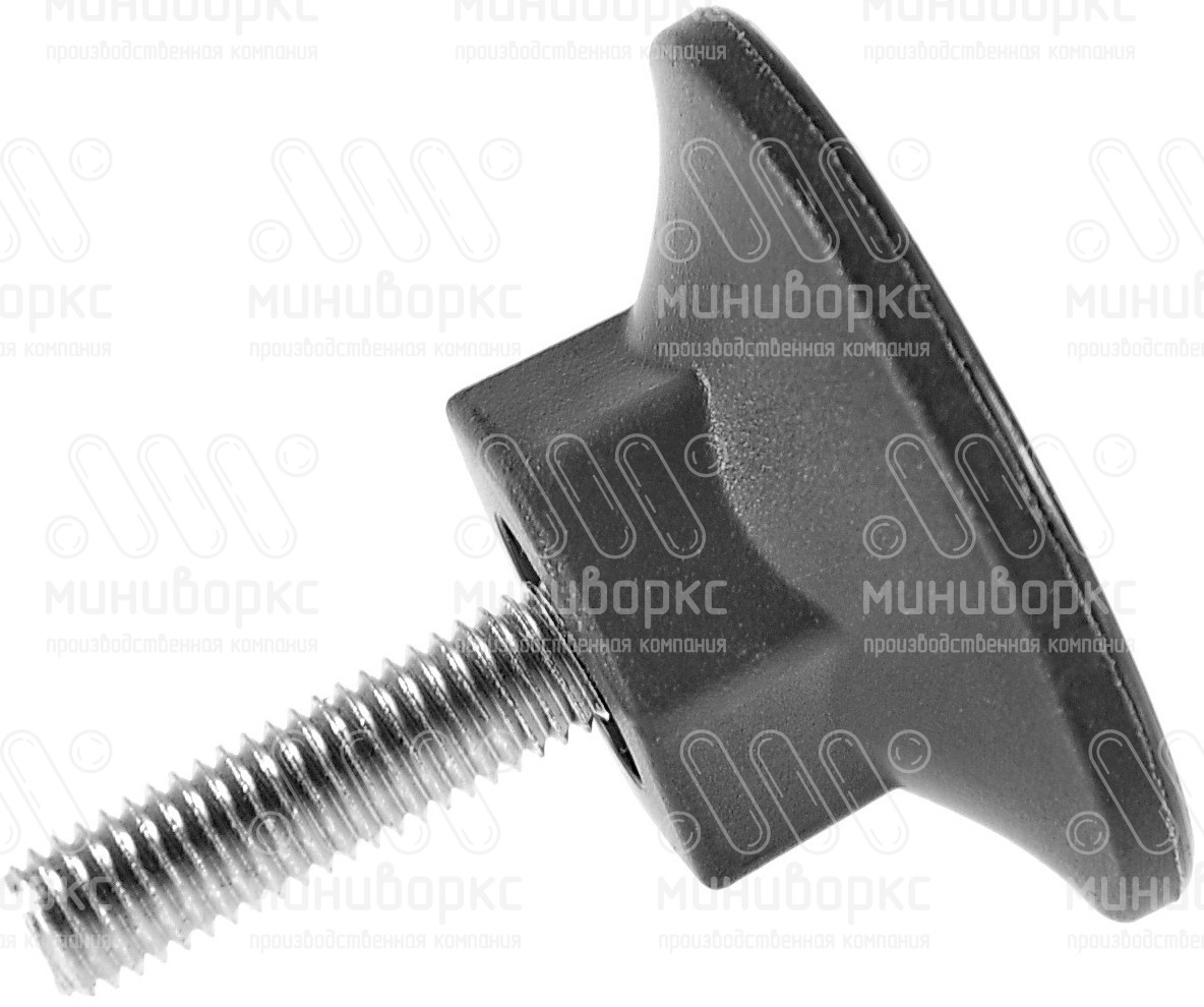 Опора резьбовая  m8x30 48 – 48М8-30ЧС | картинка 2