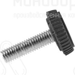 Опора резьбовая  m6x80 25 – 25М6-80ЧС | картинка 3