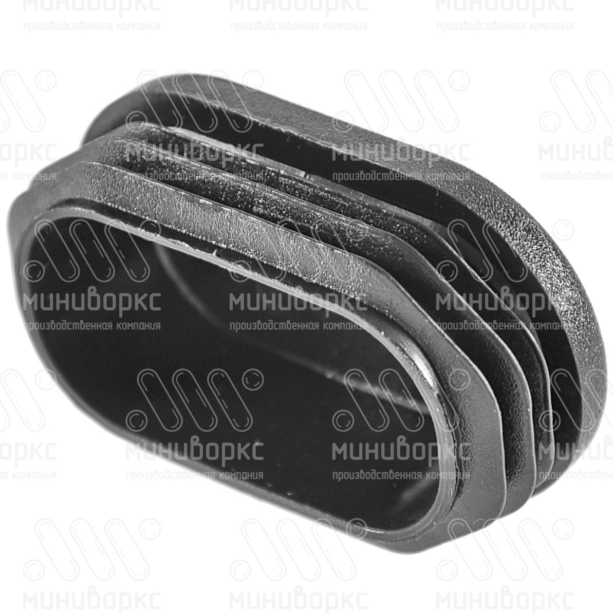 Заглушки для овальной труб 38x20 – ILO38x20-BIANCO | картинка 2