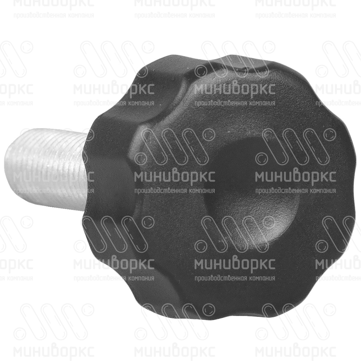 Фиксатор пластиковый с рукояткой m8x30 25 – Ф25М8-30ЧС | картинка 3