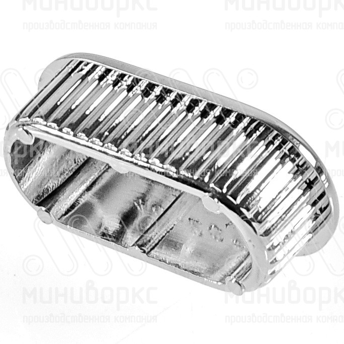 Заглушки для овальной труб 30x15 – 210513400C | картинка 2