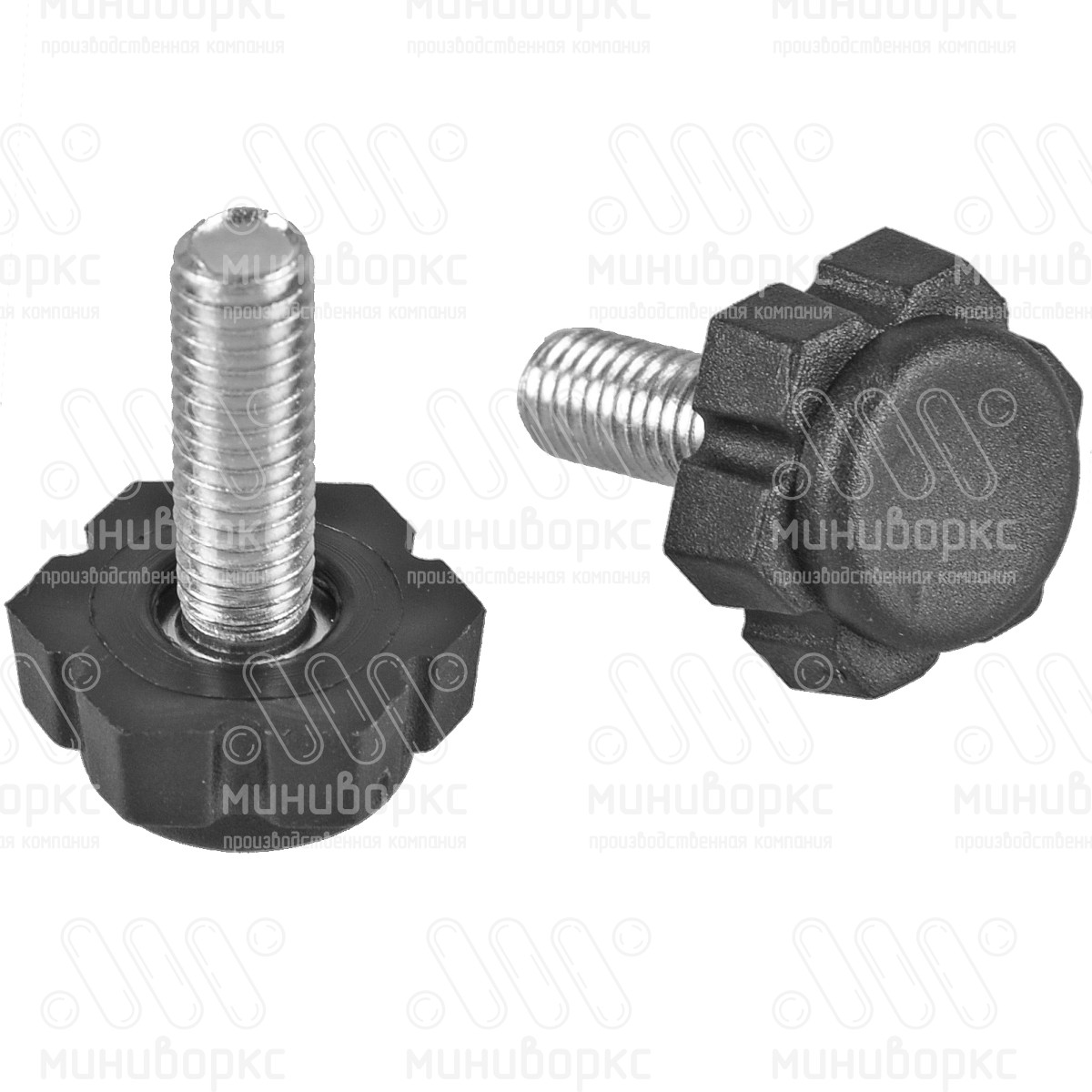 Опора резьбовая  m5x50 19 – 19М5-50ЧС | картинка 4