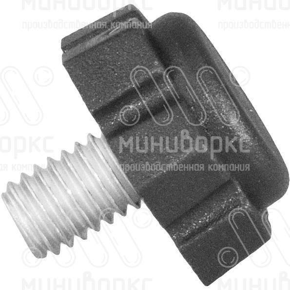 Опора резьбовая  m5x10 19 – 19М5-10ЧС | картинка 2