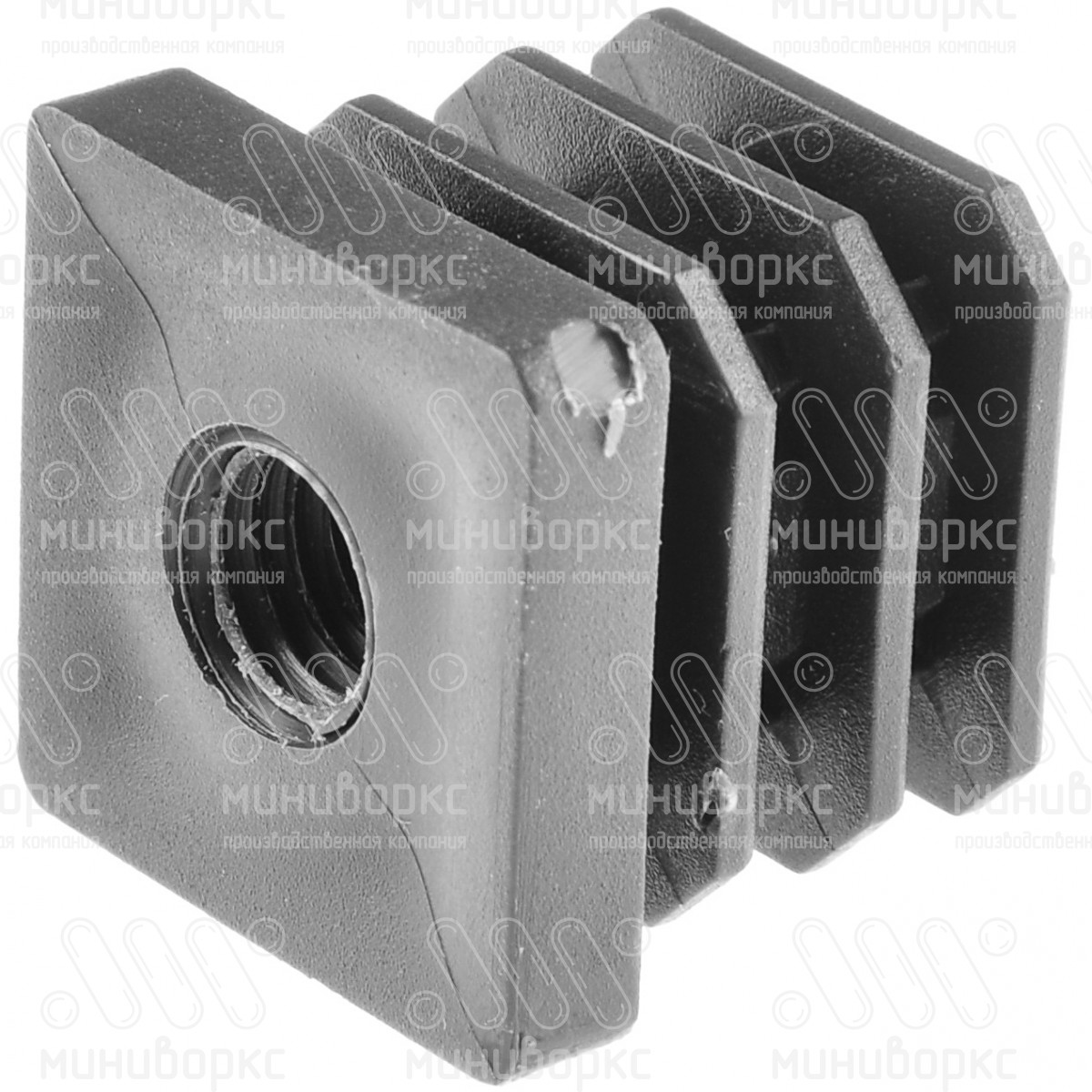 Квадратные заглушки для профильных труб 25x25 – 1103156022B | картинка 2