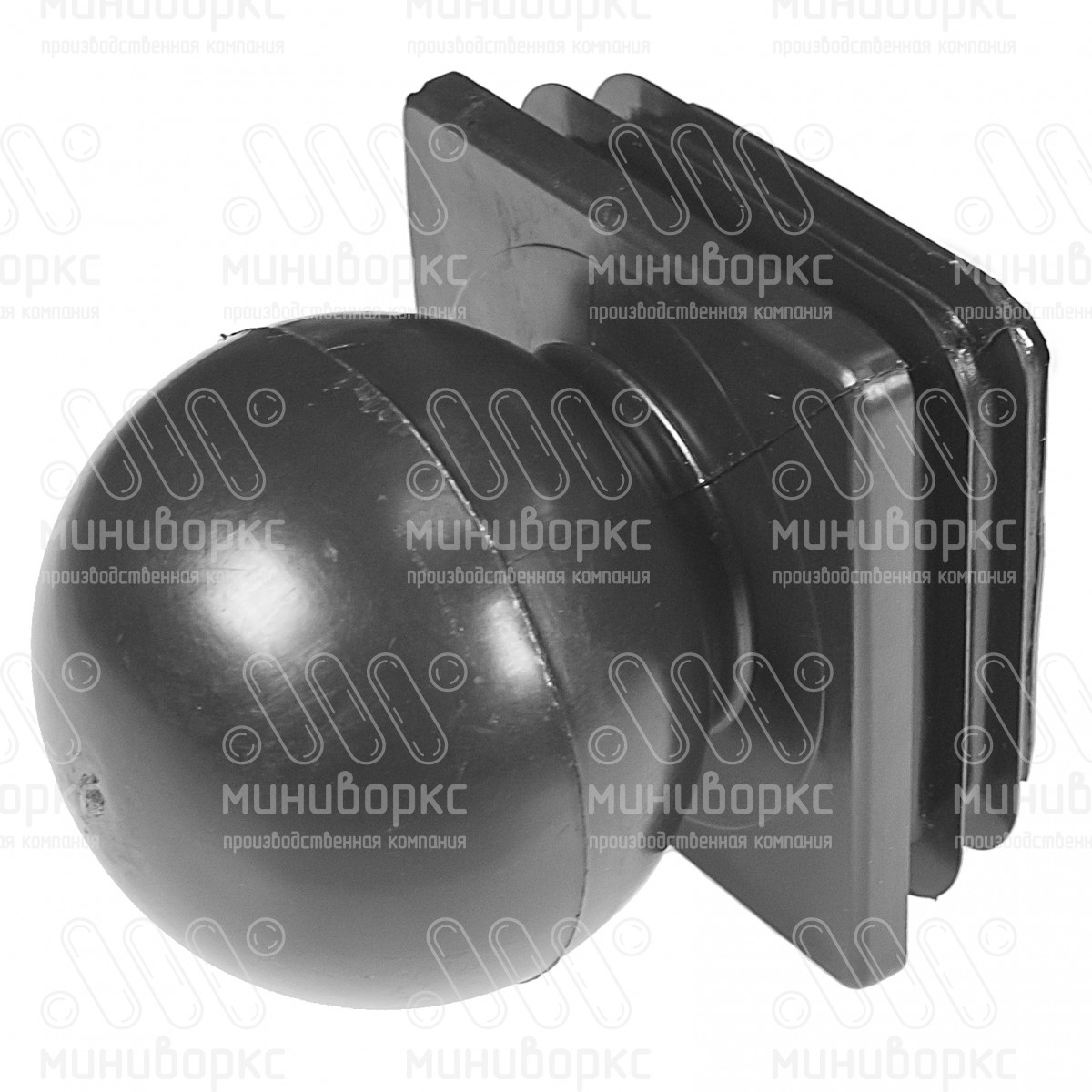 Квадратные заглушки для профильных труб 60x60 – 60-60ШБВ | картинка 3
