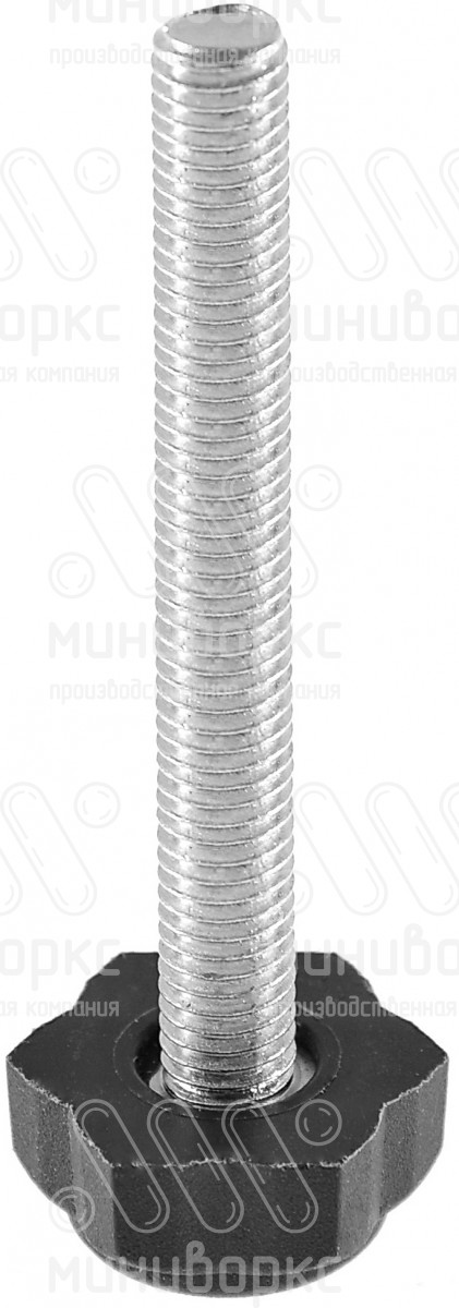 Опора резьбовая  m8x70 22 – 22М8-70ЧС | картинка 1