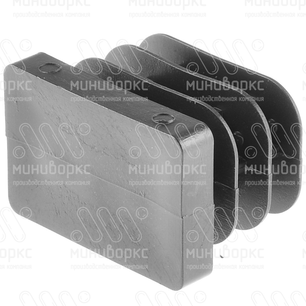 Заглушки для прямоугольной трубы 30x20 – 110410902N | картинка 2