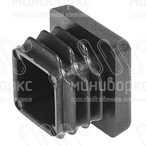 Квадратные заглушки для профильных труб 20x20 – ILQ20-BIANCO | картинка 2