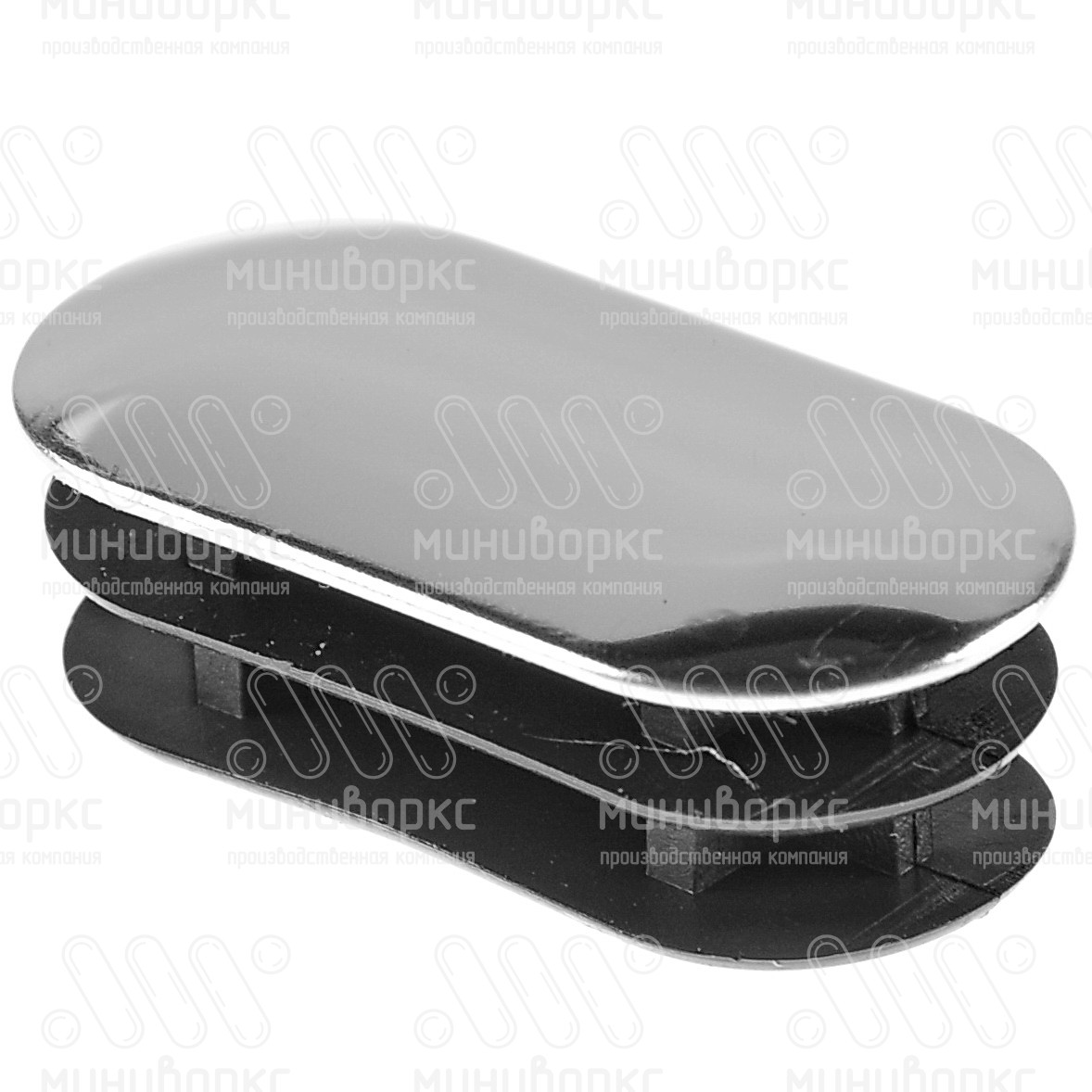 Заглушки для овальной труб 36x18 – 110516752C | картинка 1