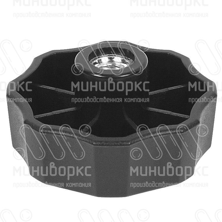 Пластиковые фиксаторы с гайкой m10 50 – Б50М10ЧС | картинка 1