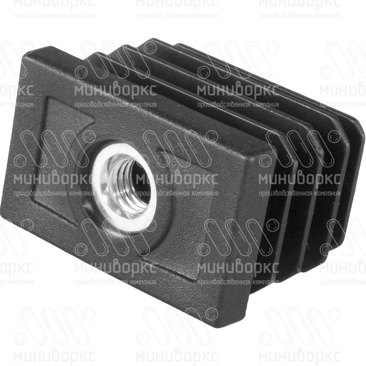 Заглушки для прямоугольной трубы 40x25 – 25-40М8ЧН | картинка 3
