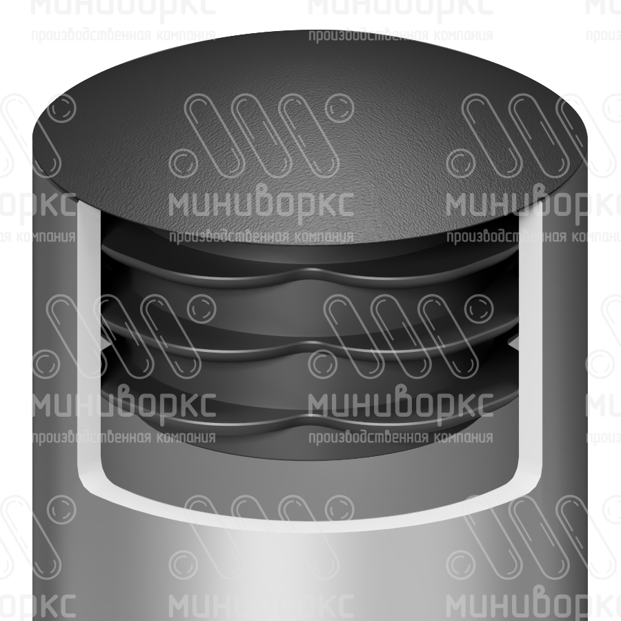 Заглушки для круглой трубы 22 – ILTB22+1,8 | картинка 4