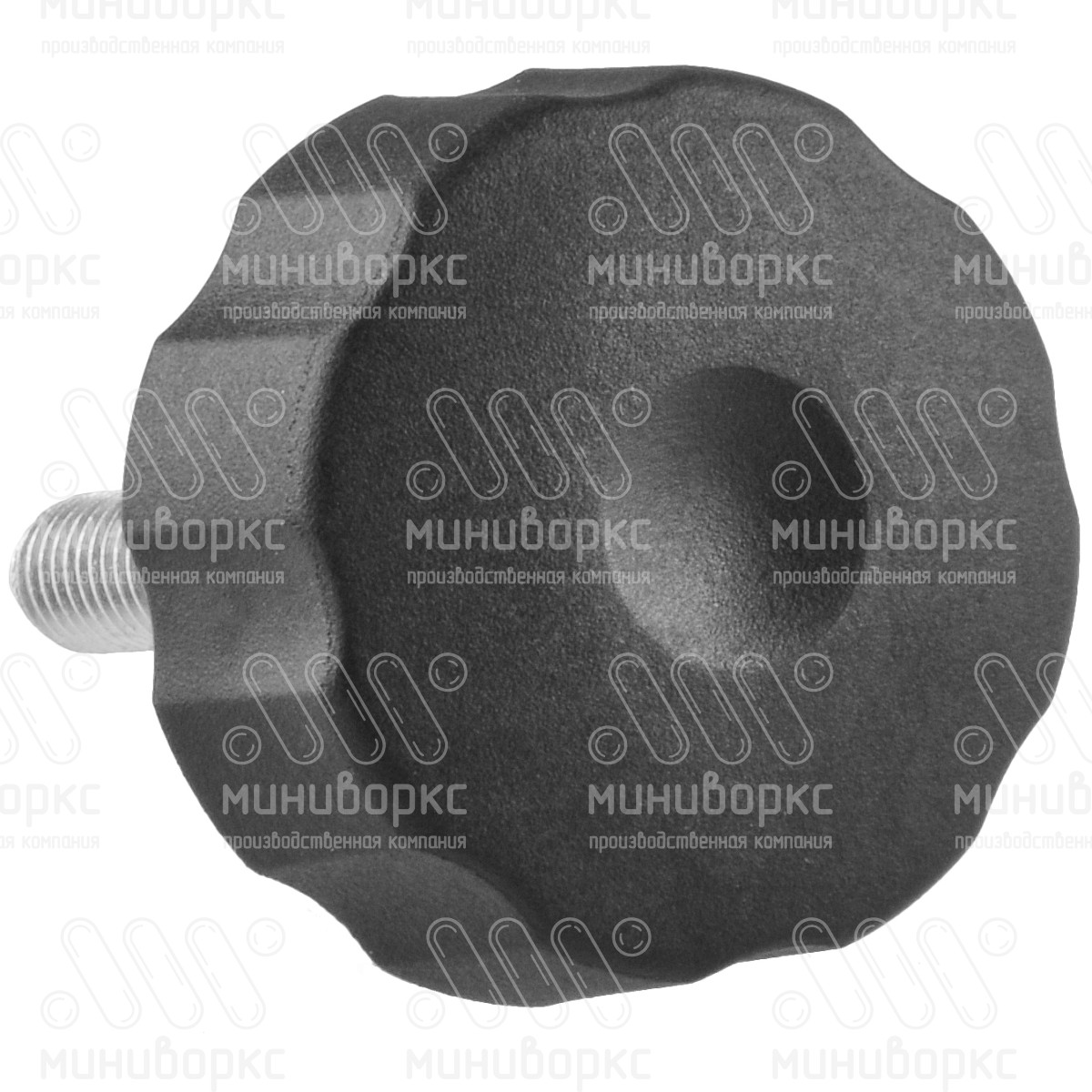 Фиксатор пластиковый с рукояткой m6x15 42 – Ф42М6-15ЧС | картинка 3