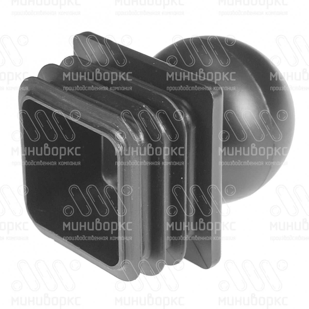 Квадратные заглушки для профильных труб 50x50 – 50-50ШЧВ | картинка 2