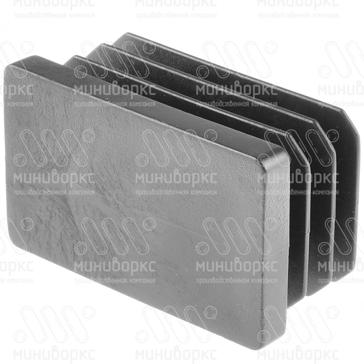 Заглушки для прямоугольной трубы 50x30 – 110411702N | картинка 2