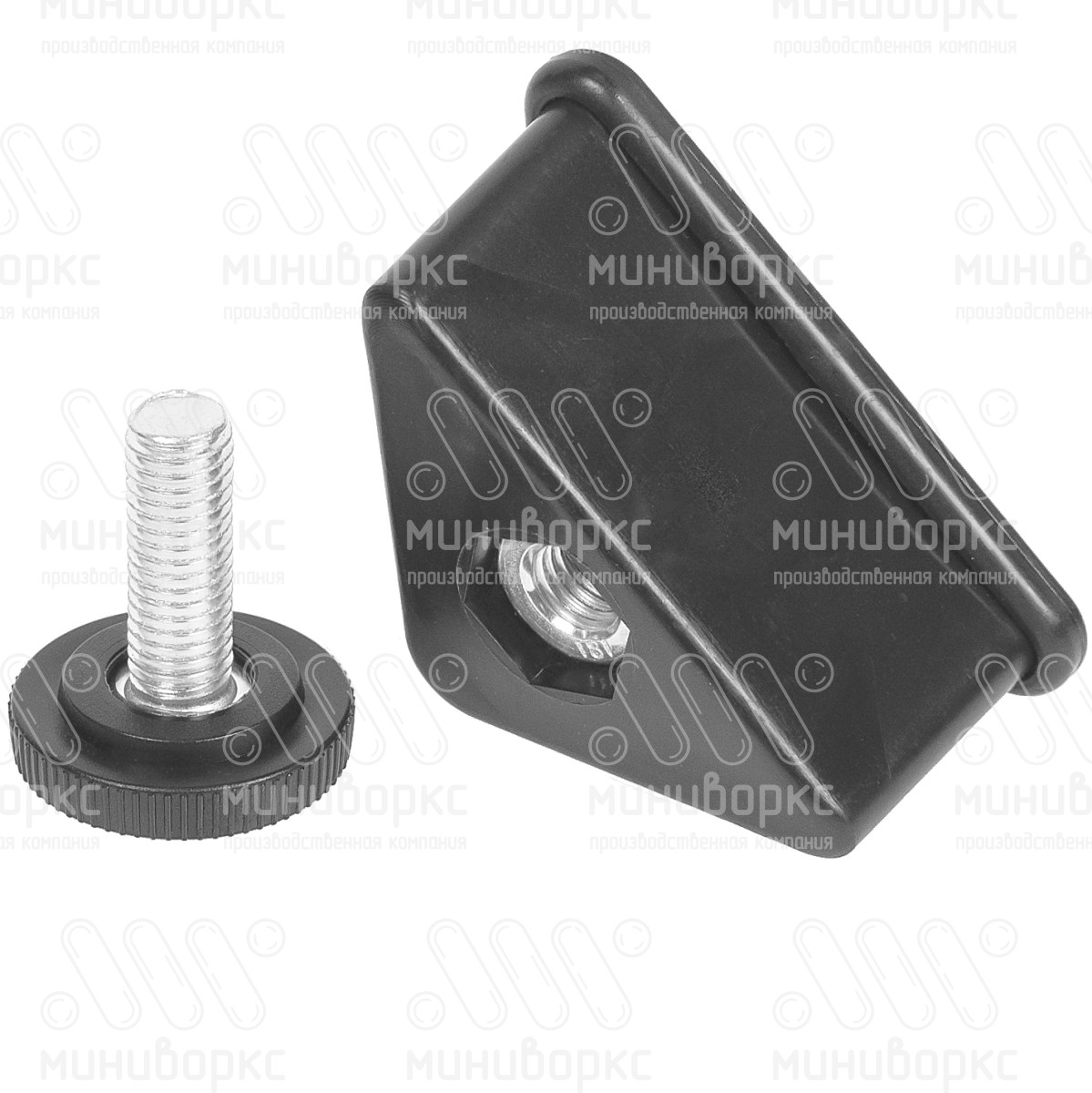 Комплекты опор для уголков и резьбовых опор m10x30 32 – U40-40M10.D32x30 | картинка 4
