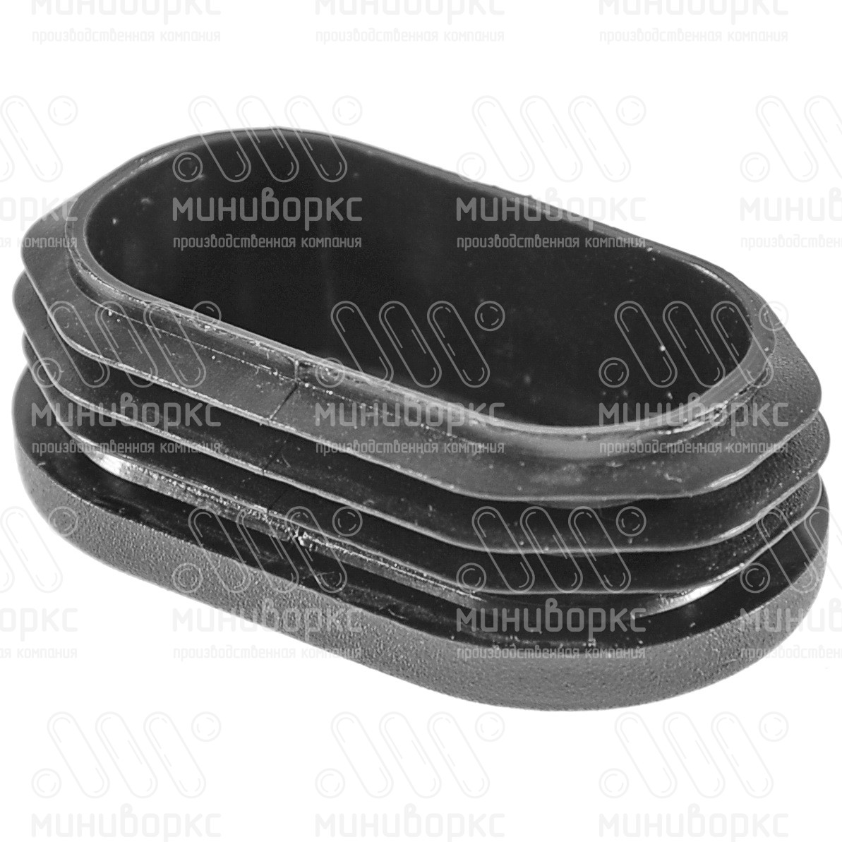 Заглушки для овальной труб 38x20 – ILO38x20-BIANCO | картинка 3