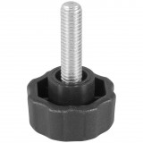 Фиксатор пластиковый с рукояткой m6x15 25 – Ф25М6-15БС