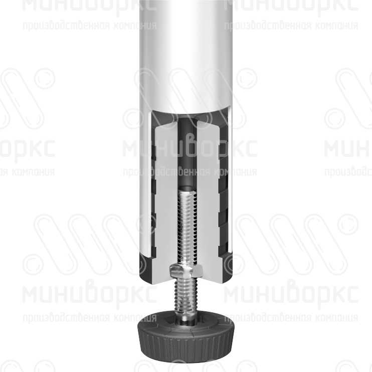 Заглушки для круглой трубы 22 – ILTFA22x2 M8 | картинка 3