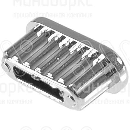 Заглушки для овальной труб 20x10 – 210513900C | картинка 2