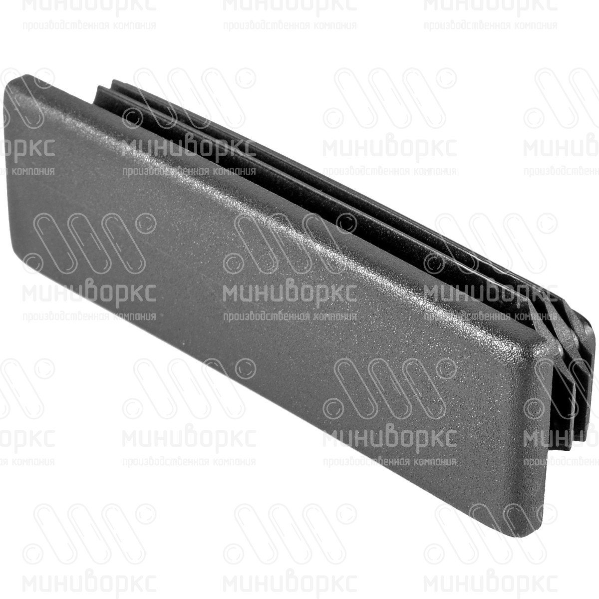 Заглушки для прямоугольной трубы 100x30 – ILR100x30-BIANCO | картинка 2