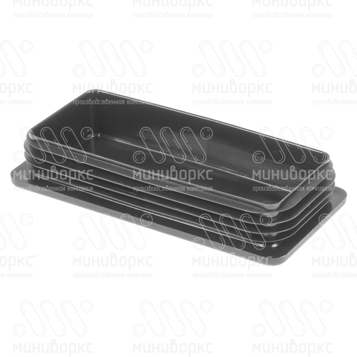 Заглушки для прямоугольной трубы 140x60 – ILR140x60-GRIGIO | картинка 3