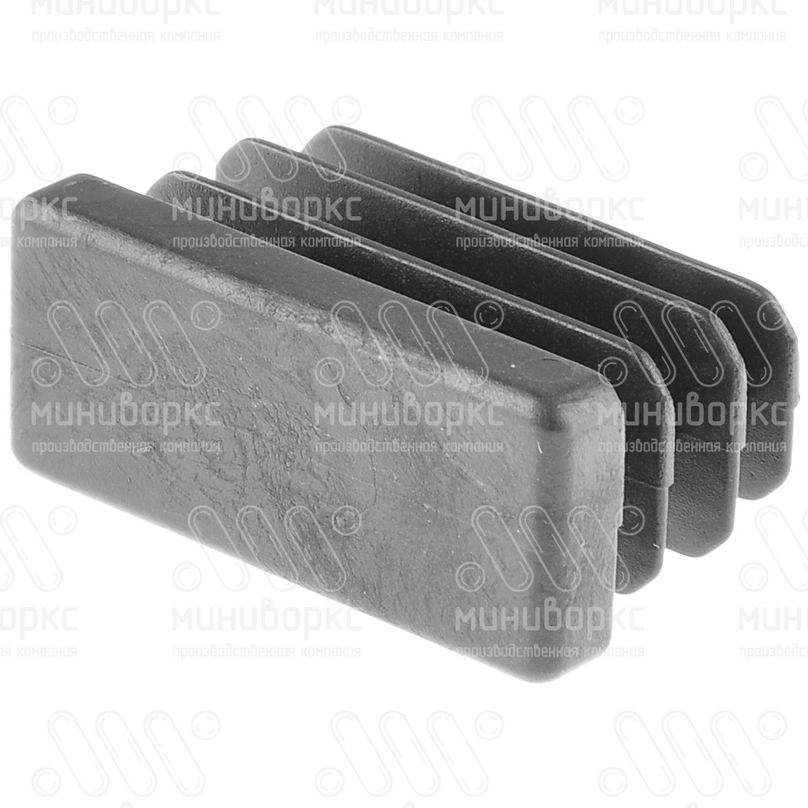 Заглушки для прямоугольной трубы 35x15 – 110410702N | картинка 2