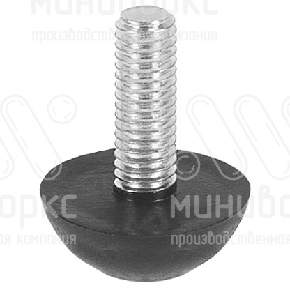 Опора резьбовая  m6x18 20 – 20М6-18ЧА | картинка 1