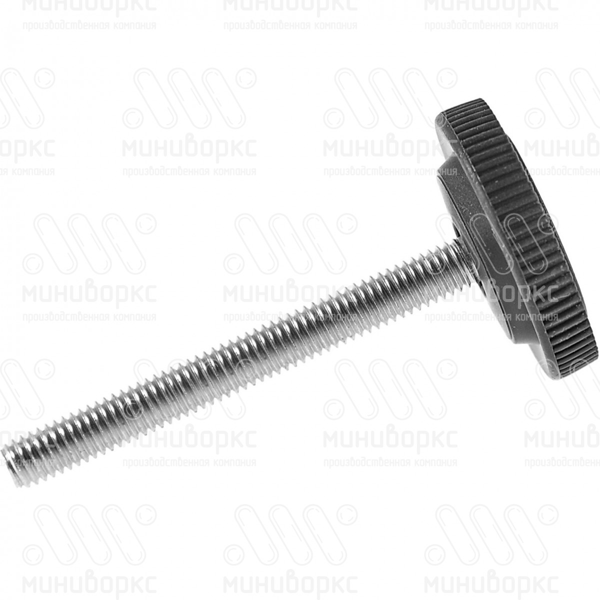 Опора резьбовая  m6x80 32 – 32М6-80ЧС | картинка 2