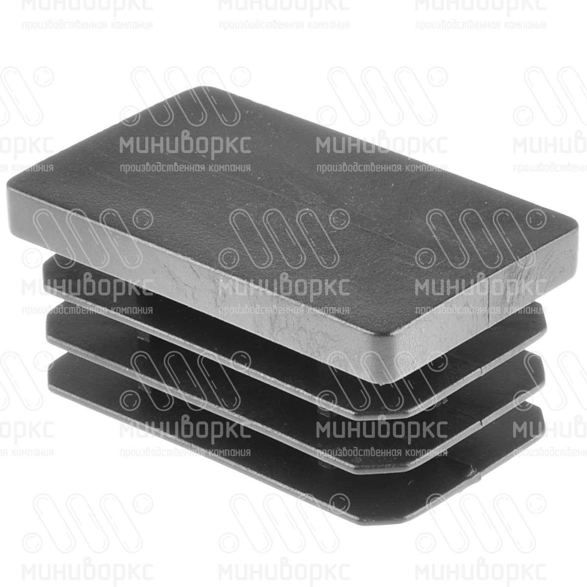 Заглушки для прямоугольной трубы 50x30 – 110411702N | картинка 1
