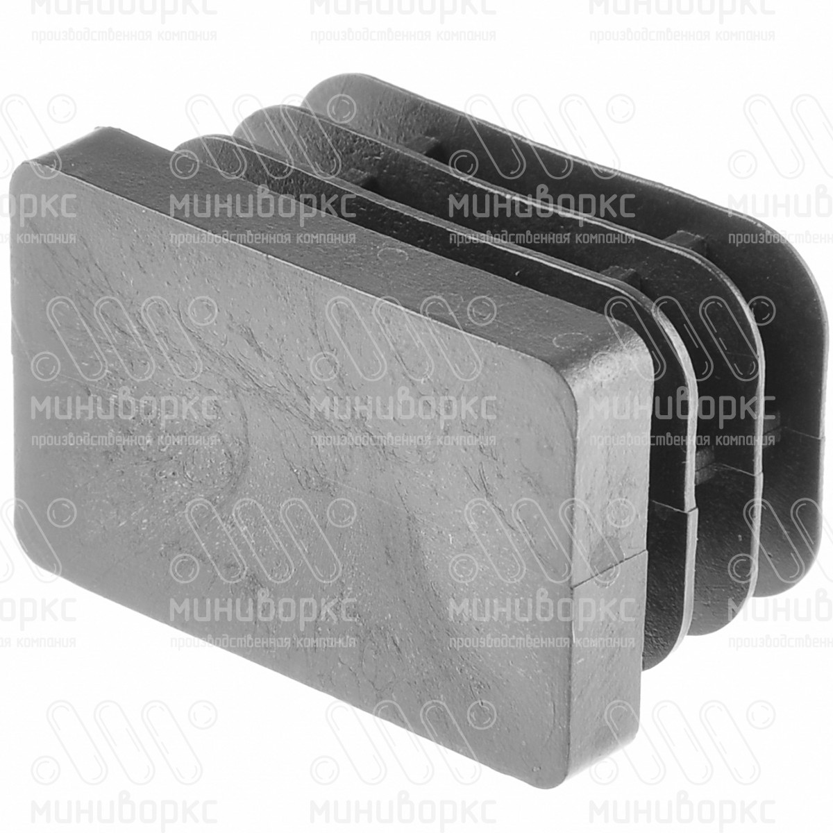 Заглушки для прямоугольной трубы 40x25 – 110411802N | картинка 2